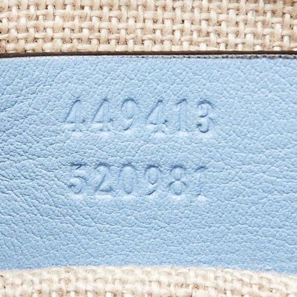 Gucci Light Blue Micro Guccissima Leather Crossbody Bag - Picture 8 of 10